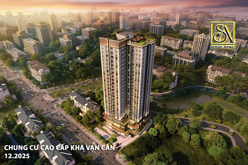 thiết kế căn hộ cao tầng cao cấp 770 Kha Vạn Cân